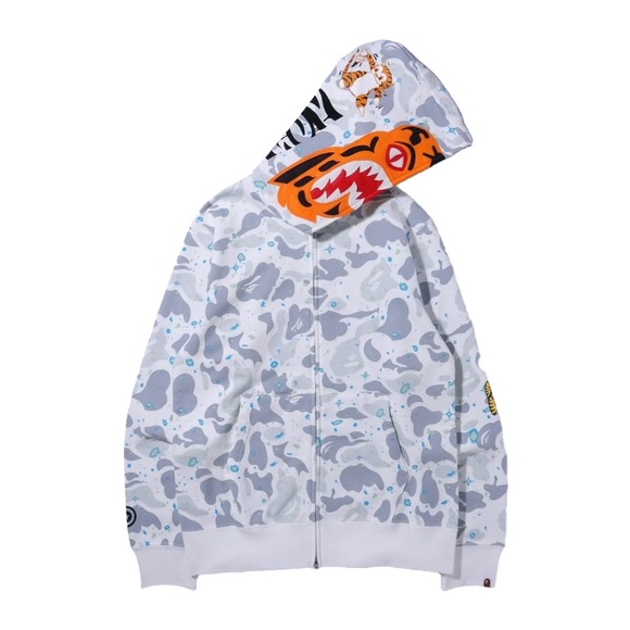 BAPE Space Camo Tiger Full
Zip Hoodie - Picture 3 of 3